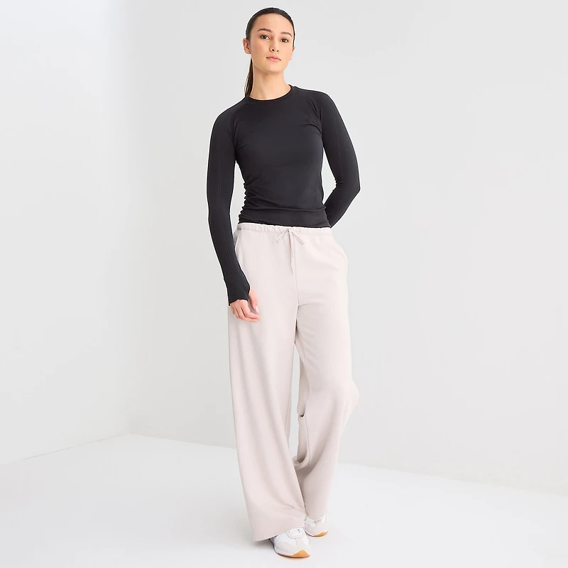 Xersion Womens Seamless Crew Neck Long Sleeve Active T-Shirt