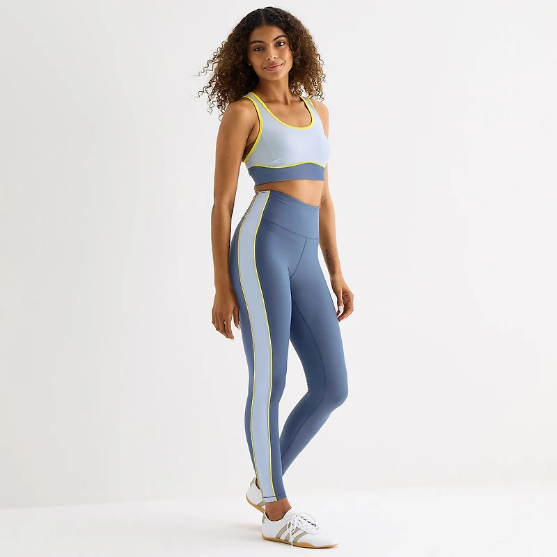 Xersion EverContour+ Womens Quick Dry High Rise 25" 7/8 Ankle Legging