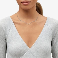 Limited Quantities! Womens 1/2 CT. T.W. Natural White Diamond 10K Gold 18 Inch Pendant Necklace