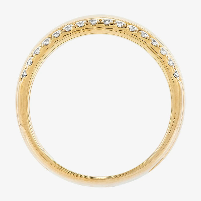 Limited Quantities! Womens 6MM 1/5 CT. Lab Grown White Diamond 14K Gold Band