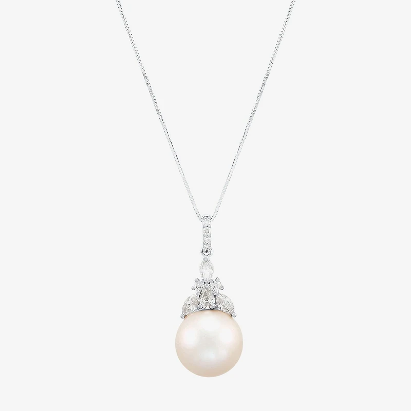 Limited Quantities! Womens 1/2 CT. T.W. Genuine White 14K Gold 18 Inch Pendant Necklace