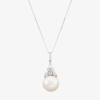 Limited Quantities! Womens 1/2 CT. T.W. Genuine White 14K Gold 18 Inch Pendant Necklace