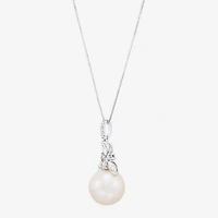 Limited Quantities! Womens 1/2 CT. T.W. Genuine White 14K Gold 18 Inch Pendant Necklace