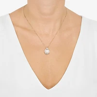 Limited Quantities! Womens 3/8 CT. T.W. Genuine White 14K Gold 18 Inch Pendant Necklace