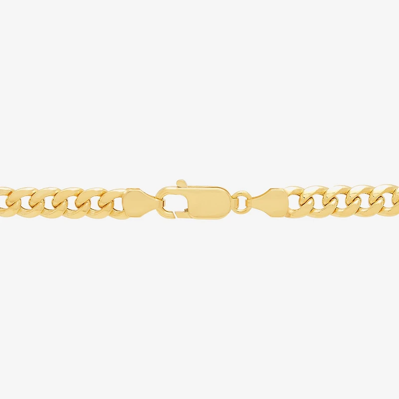 Made in Italy Womens 10K Gold 22 Inch Chain Necklace