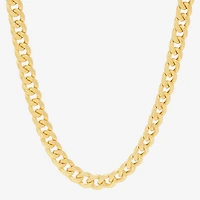 Made in Italy Womens 10K Gold 22 Inch Chain Necklace