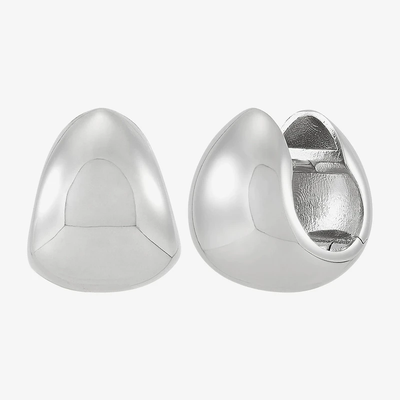 Limited Quantities! Womens Sterling Silver 15mm Hoop Earrings