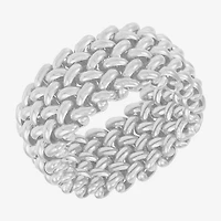 Limited Quantities! Womens 10MM Sterling Silver Band