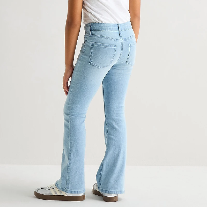 Thereabouts Little & Big Kid Girls Flare Leg Jean