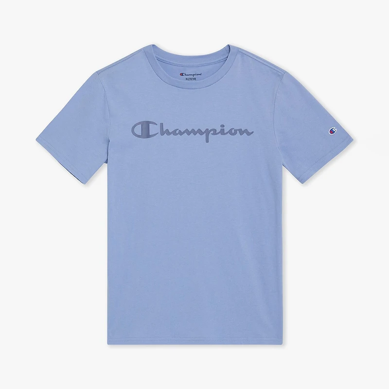Champion Big Kid Boys Round Neck Short Sleeve Regular Fit Graphic T-Shirt