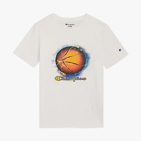Champion Big Kid Boys Round Neck Short Sleeve Regular Fit Graphic T-Shirt