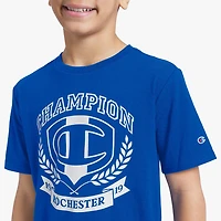 Champion Big Kid Boys Round Neck Short Sleeve Regular Fit Graphic T-Shirt