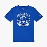 Champion Big Kid Boys Round Neck Short Sleeve Regular Fit Graphic T-Shirt
