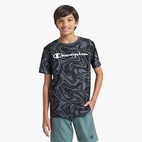 Champion Big Kid Boys Round Neck Short Sleeve Regular Fit Graphic T-Shirt