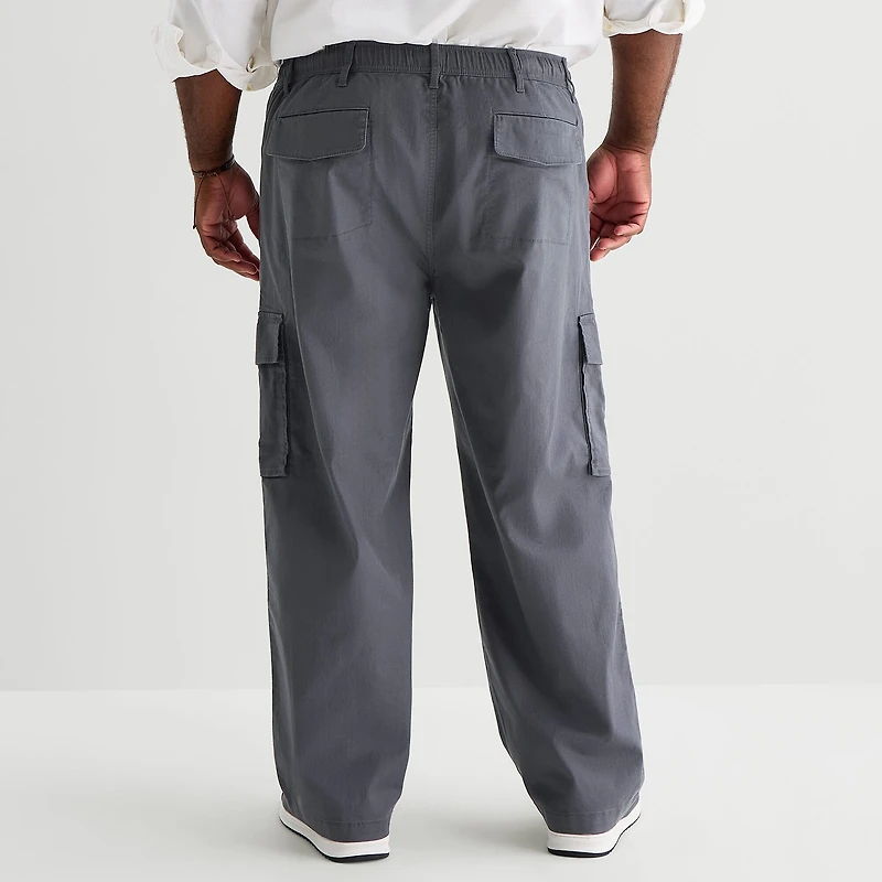 mutual weave Mens Regular Fit Big and Tall Cargo Pant