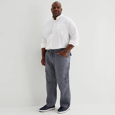 mutual weave Mens Regular Fit Big and Tall Cargo Pant