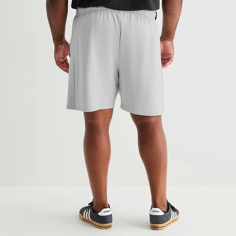 Shaquille O'Neal XLG™ Mens 8" Mid Rise Big and Tall DRAWSTRING WAIST Active Pull-On Short