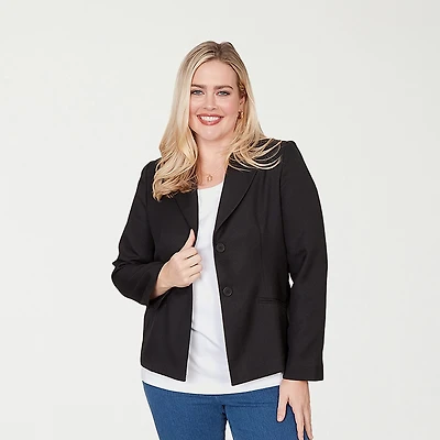 Alfred Dunner Classics Womens Regular Fit Suit Jacket