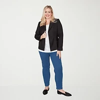 Alfred Dunner Classics Womens Regular Fit Suit Jacket