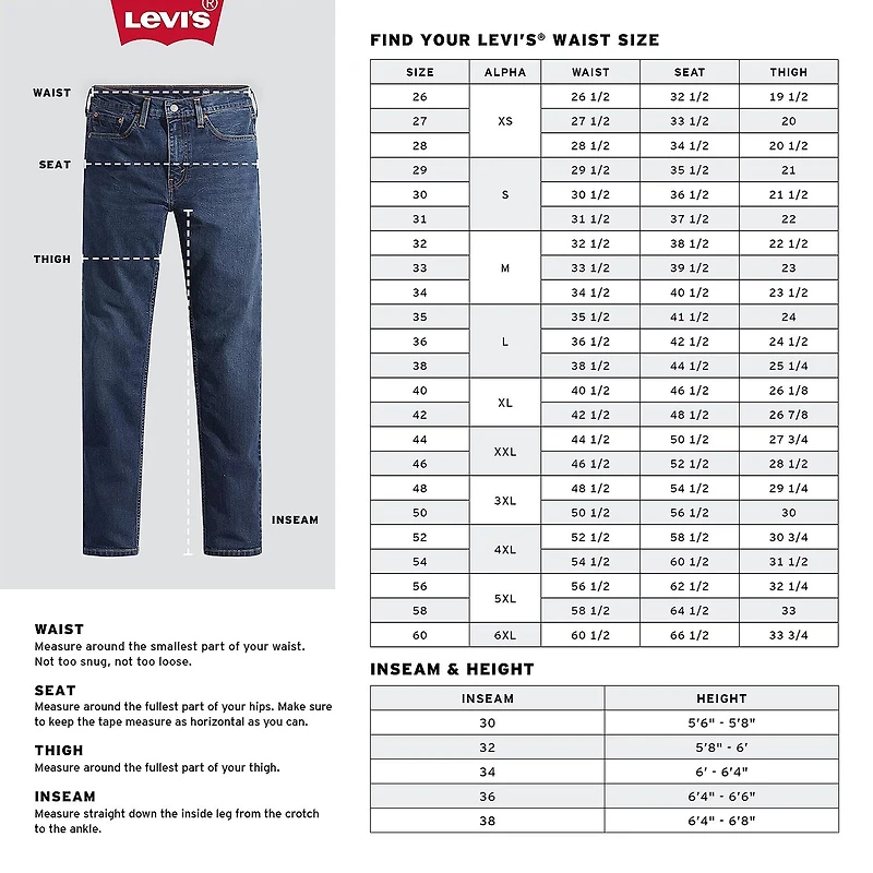 Levi's® Mens 501™ Straight Leg Jean