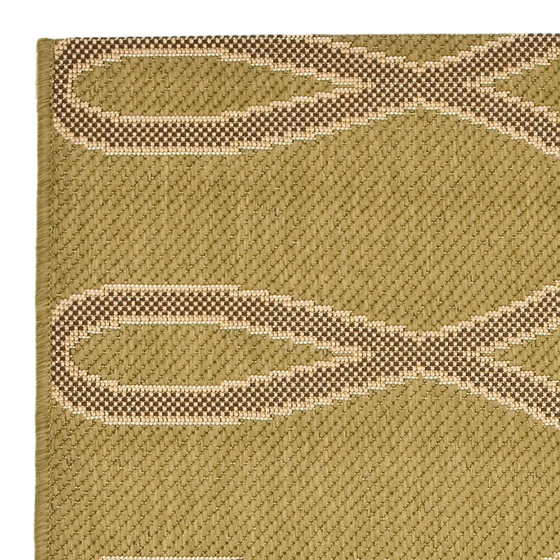 Safavieh Courtyard Collection Lasya Geometric Indoor/Outdoor Accent Rug