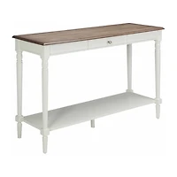 Convenience Concepts French Country 1-Drawer Console Table