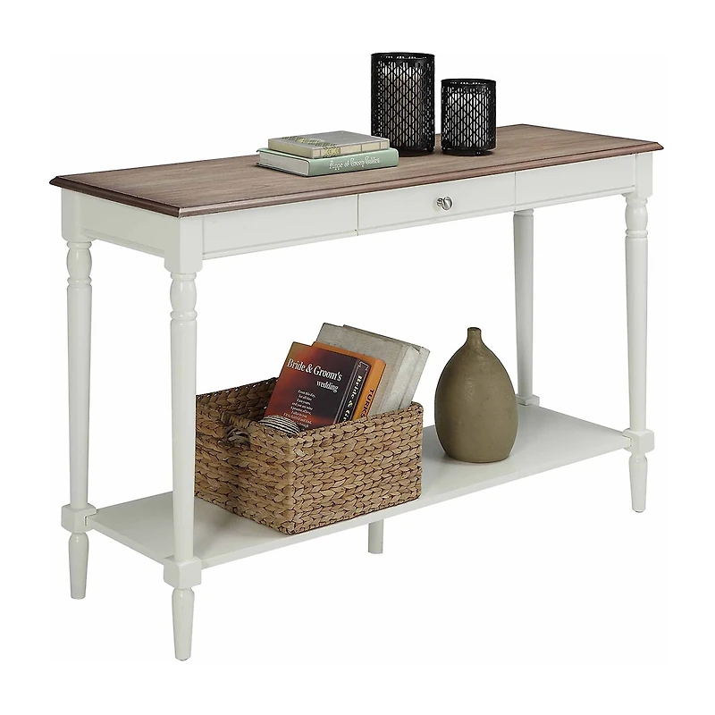 Convenience Concepts French Country 1-Drawer Console Table
