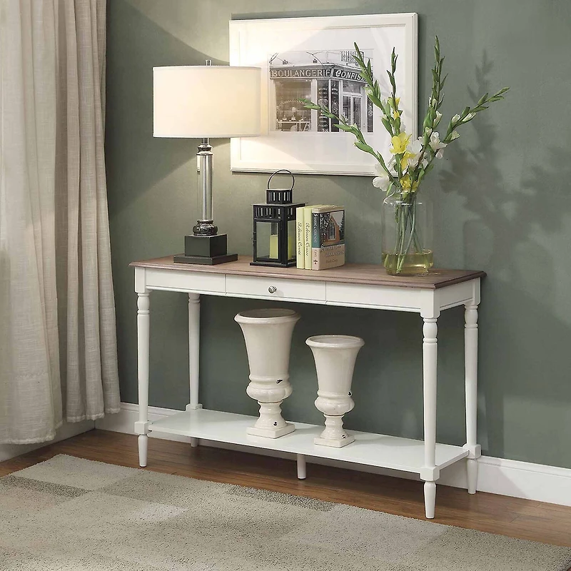 Convenience Concepts French Country 1-Drawer Console Table