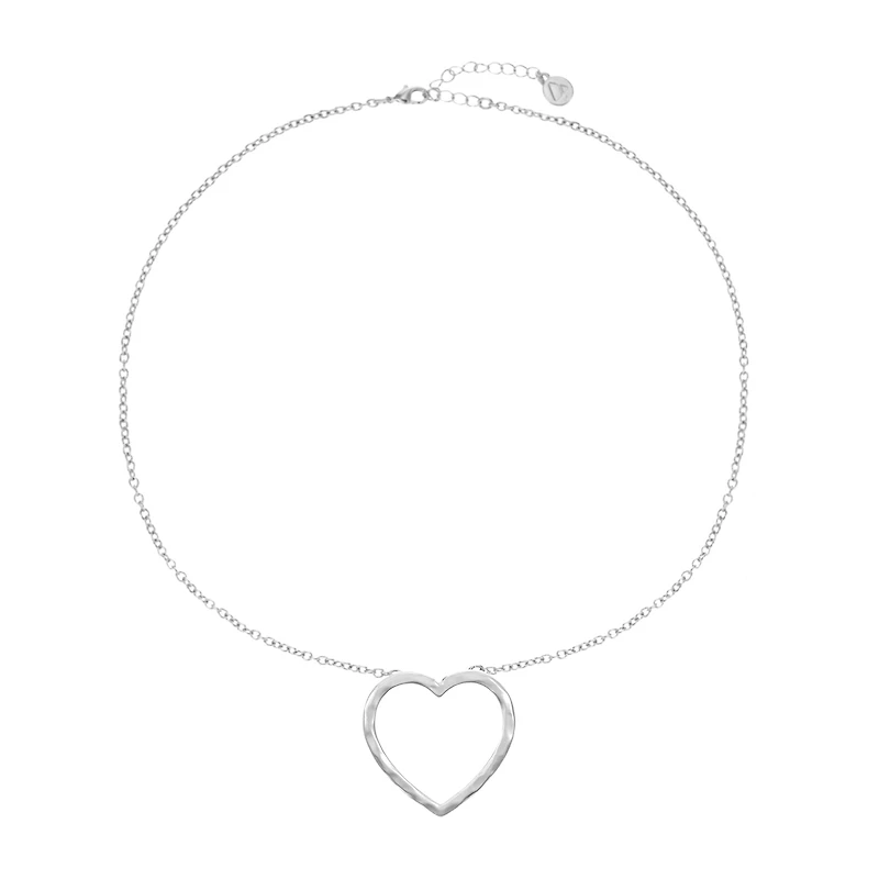 Liz Claiborne Womens Heart 20 Inch Pendant Necklace