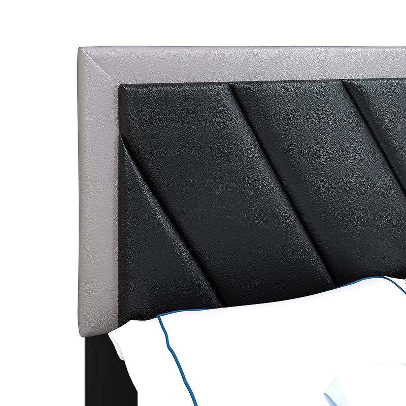 Simon Upholstered Platform Bed