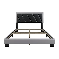Simon Upholstered Platform Bed