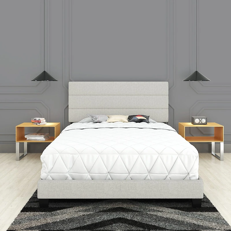 Selene Upholstered Platform Bed