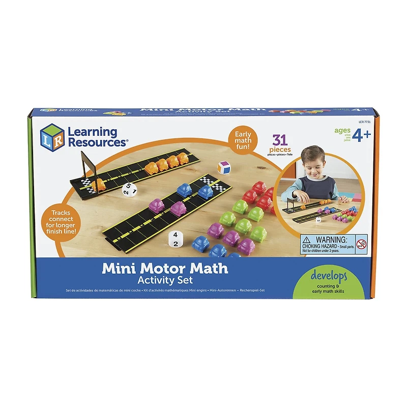 Learning Resources Mini Motor Math Activity Set