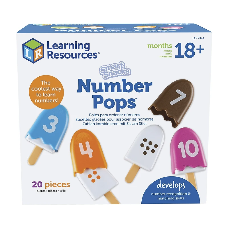 Learning Resources Smart Snacks® Number Pops™ Discovery Toy