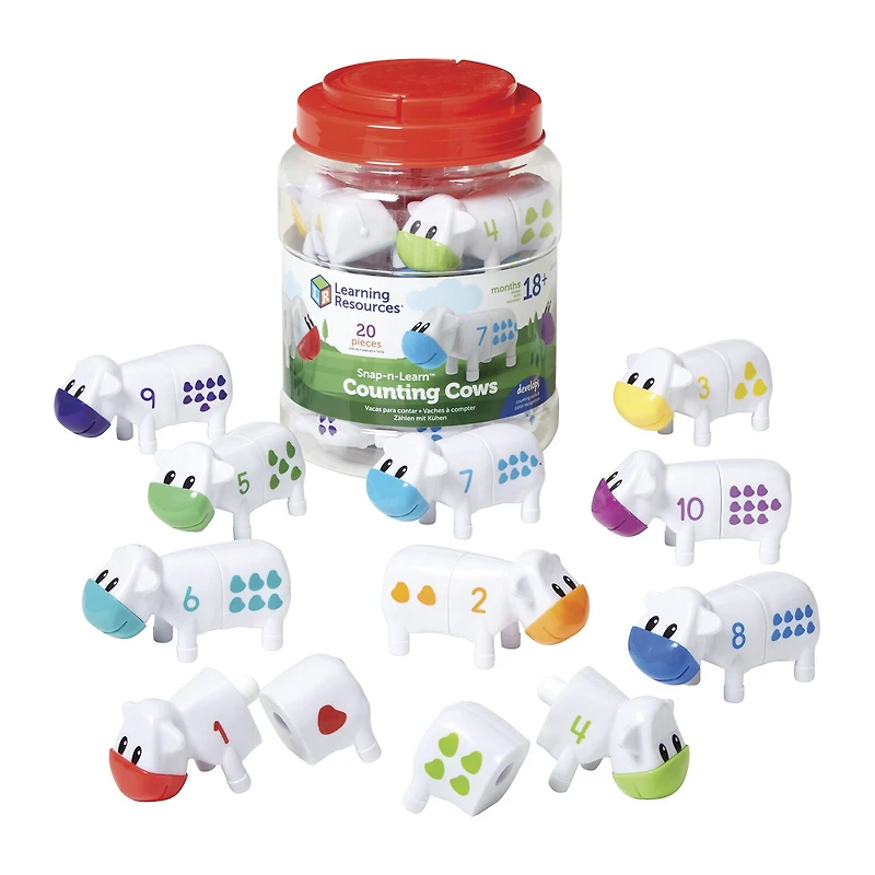Learning Resources Snap-N-Learnã‚™ Counting Cows