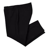 Liz Claiborne Adaptive Emma Ponte Womens Plus Easy-on + Easy-off Seated Wear Straight Mid Rise Ankle Pant
