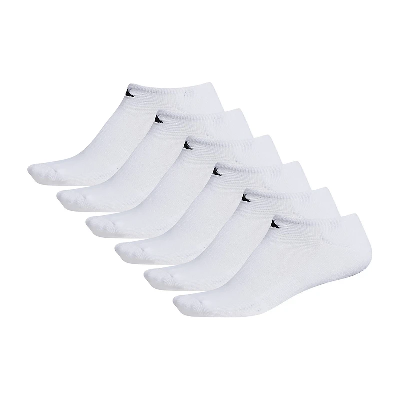 adidas Mens 6 Pair No Show Socks