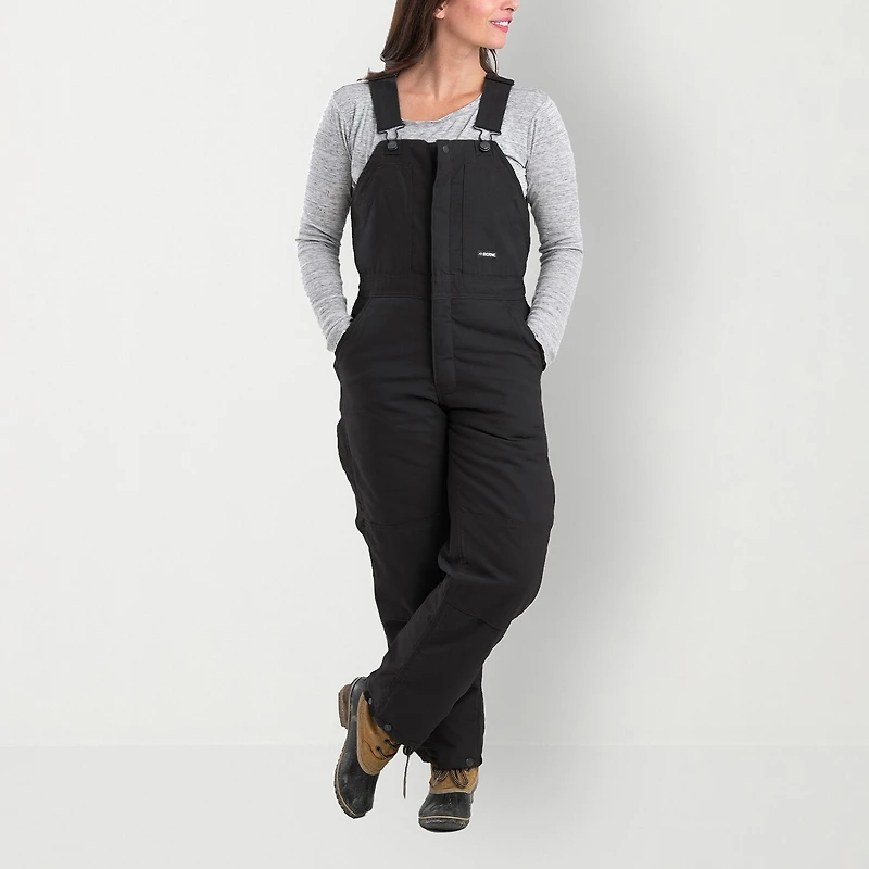 Berne Softstone Duck Womens Petite Insulated Workwear Overall