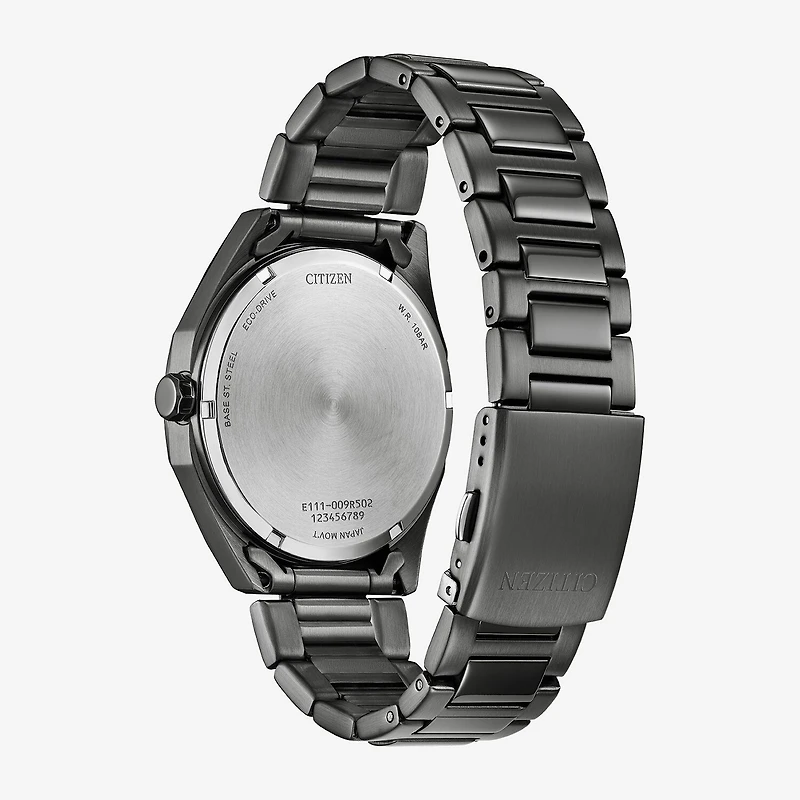 Citizen Mens Black Stainless Steel Bracelet Watch Bm7637-81h