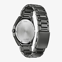 Citizen Mens Black Stainless Steel Bracelet Watch Bm7637-81h