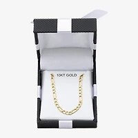 10K Yellow Gold 2.9mm 20-22" Semi-Solid Figaro Chain
