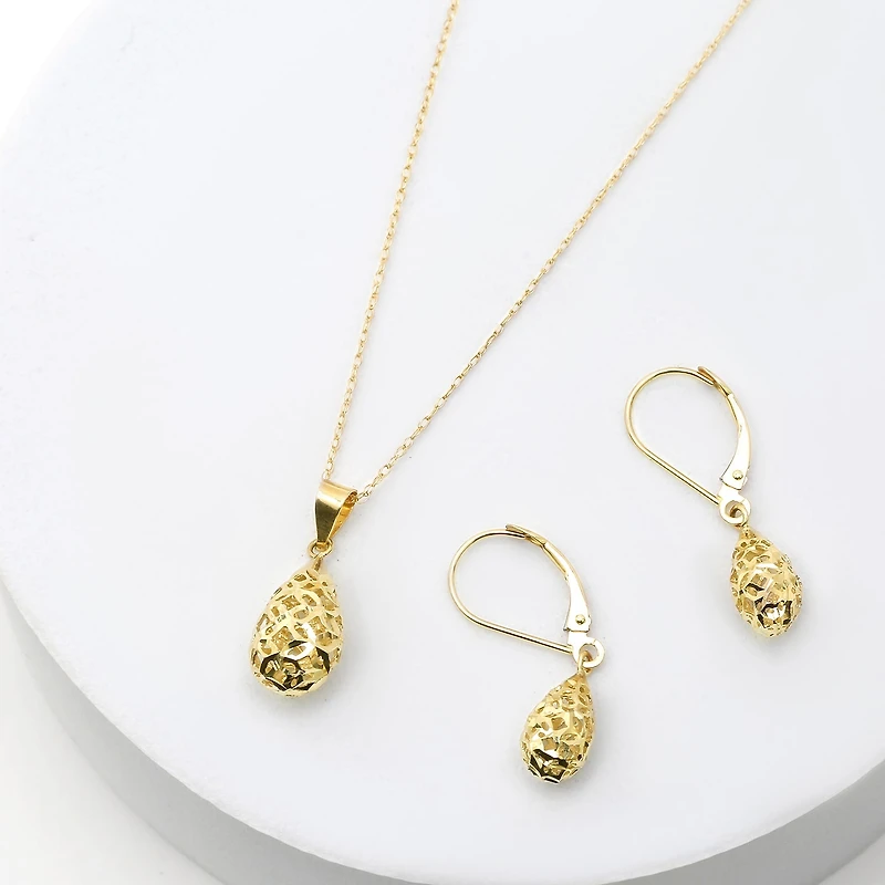 Womens 14K Gold 2-pc. Jewelry Set
