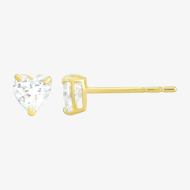 10K Gold 4 Pair Earring Set