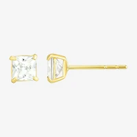 10K Gold 4 Pair Earring Set