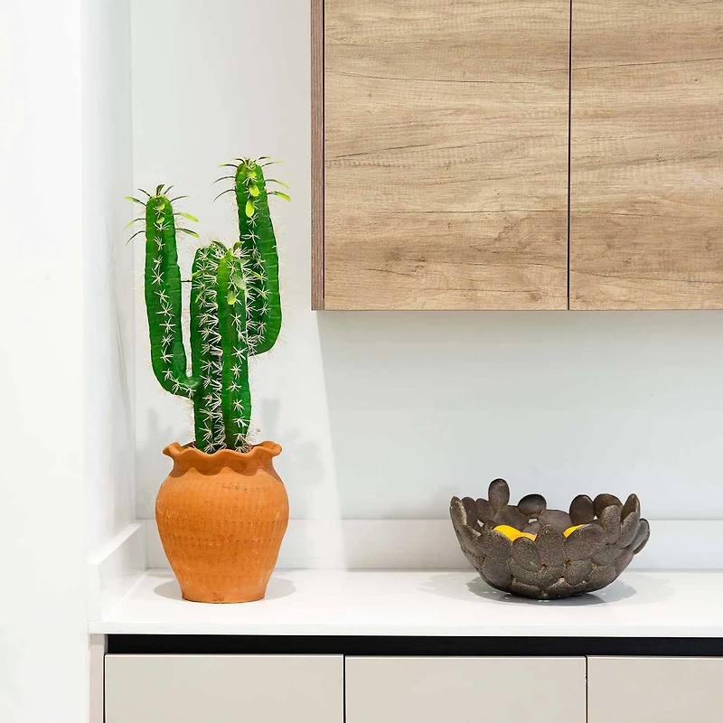 Nearly Natural 28in. Green Cactus Artificial Plant