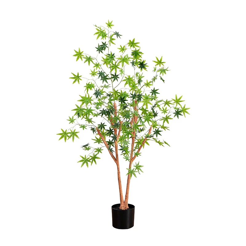 Nearly Natural 4ft. Green Maple Indoor Artificial Tree