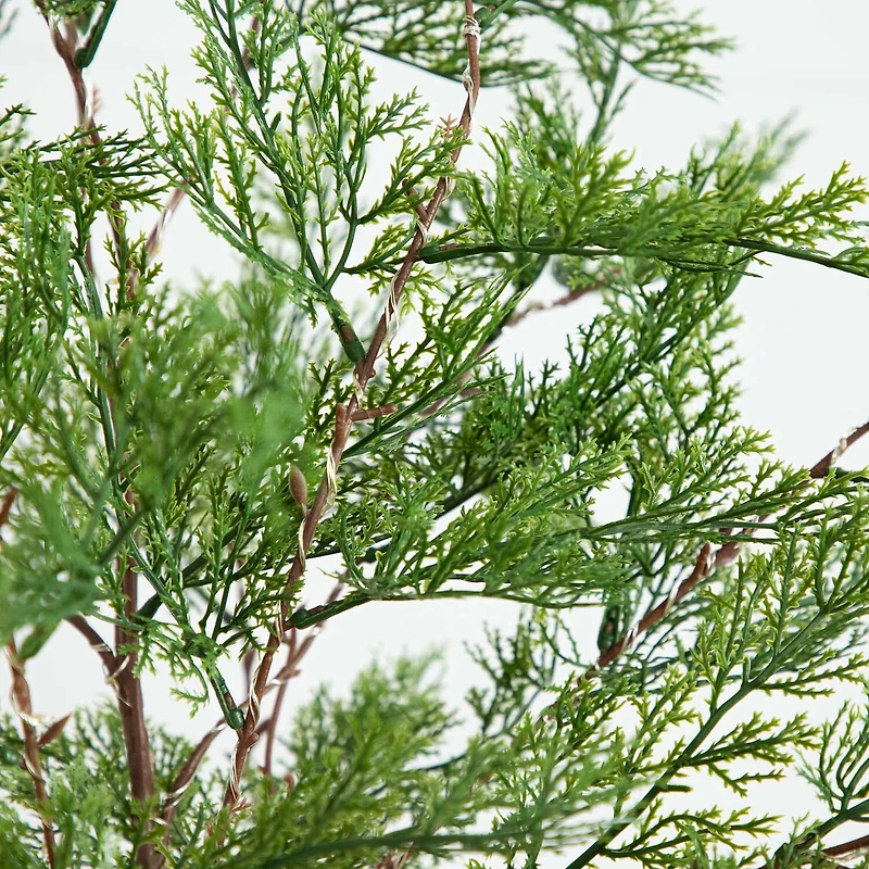 Nearly Natural 3ft. Green Lighted Cypress Indoor Artificial Tree