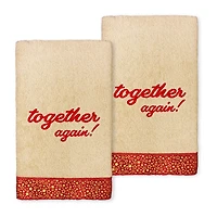 Linum Home Textiles Xmas Together Again 2-pc. Hand Towel