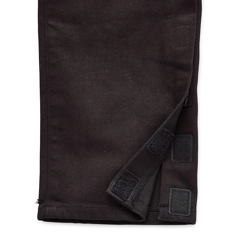 St. John's Bay Womens Mid Rise Adaptive Easy-on + Easy-off Straight Leg Jean