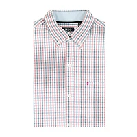 IZOD Performance Comfort Mens Long Sleeve Classic Fit Stretch Fabric Button-Down Shirt